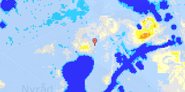 Ekstrem regn på Udsigten 4