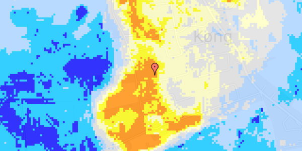 Ekstrem regn på Vikkevej 3