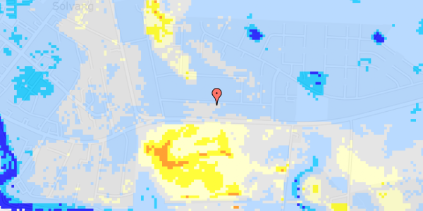 Ekstrem regn på Wesselsvej 18