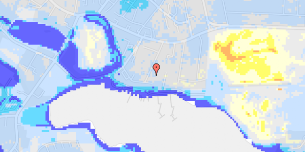 Ekstrem regn på Østervej 21