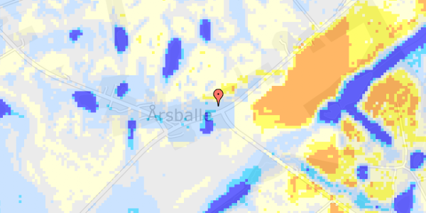 Ekstrem regn på Aarsballe By 15