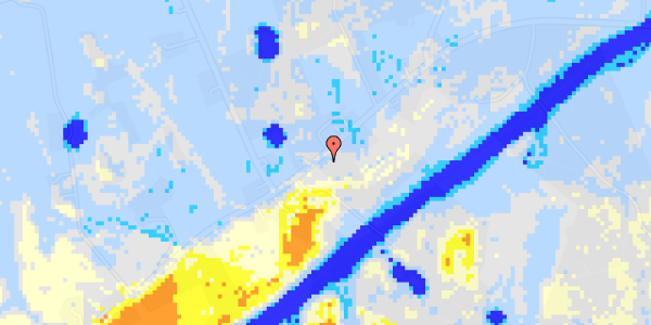 Ekstrem regn på Aarsballe By 24