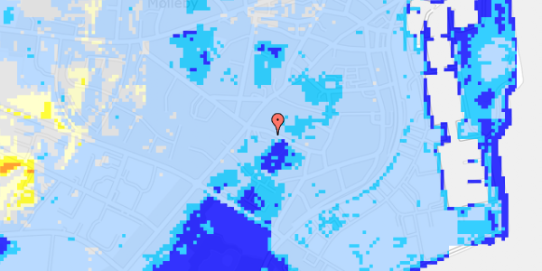 Ekstrem regn på Bager Sonnes Gade 15