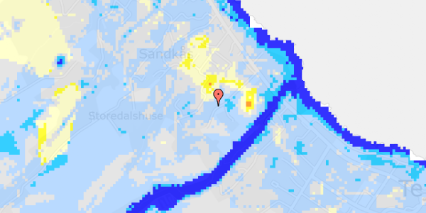 Ekstrem regn på Bakkegårdsvej 4A