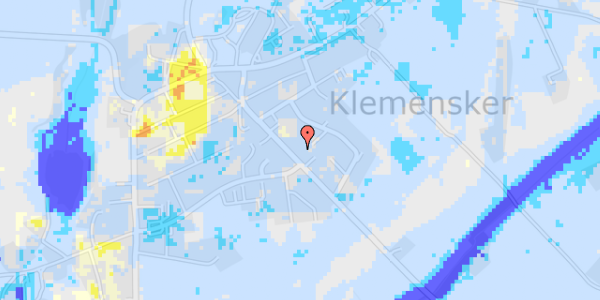 Ekstrem regn på Bjørnemøllevej 8B