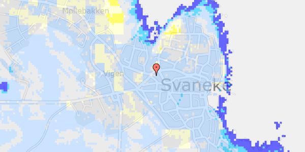 Ekstrem regn på Borgergade 8