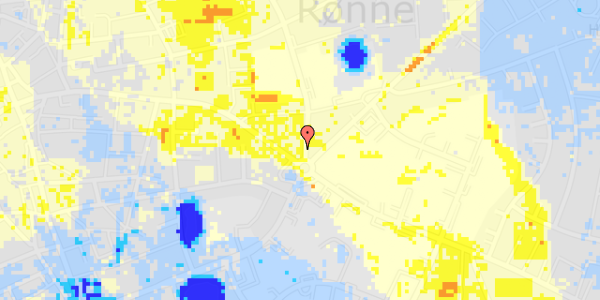 Ekstrem regn på Borgmester Nielsens Vej 1