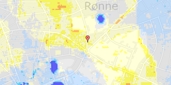 Ekstrem regn på Borgmester Nielsens Vej 5