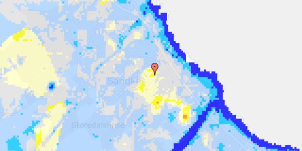 Ekstrem regn på Brunekulvej 2E