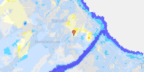 Ekstrem regn på Brunekulvej 10