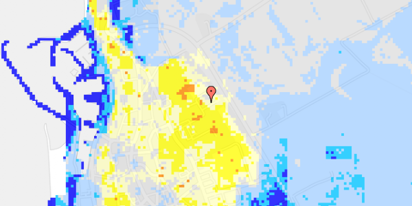 Ekstrem regn på Byvangen 30