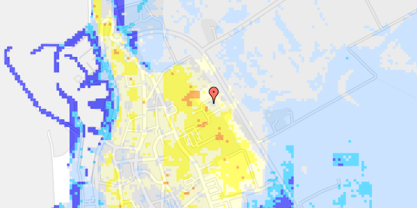 Ekstrem regn på Byvangen 36