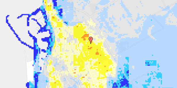 Ekstrem regn på Byvangen 41