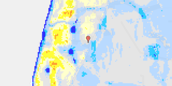 Ekstrem regn på Bæla 1