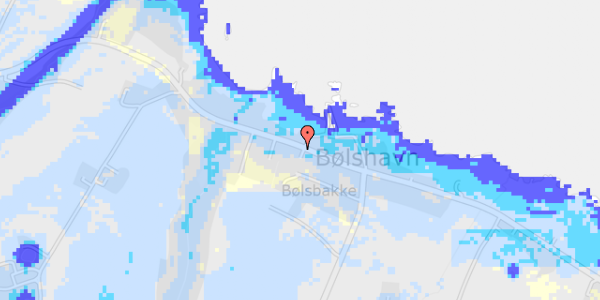 Ekstrem regn på Bølshavn 14A