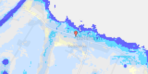 Ekstrem regn på Bølshavn 16