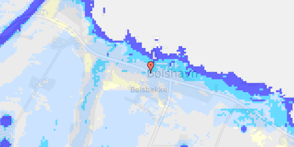 Ekstrem regn på Bølshavn 18A