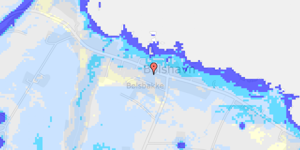 Ekstrem regn på Bølshavn 18B