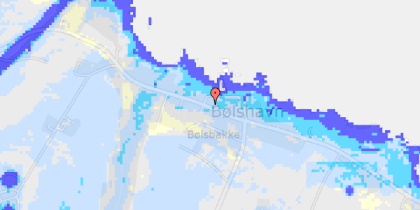 Ekstrem regn på Bølshavn 21