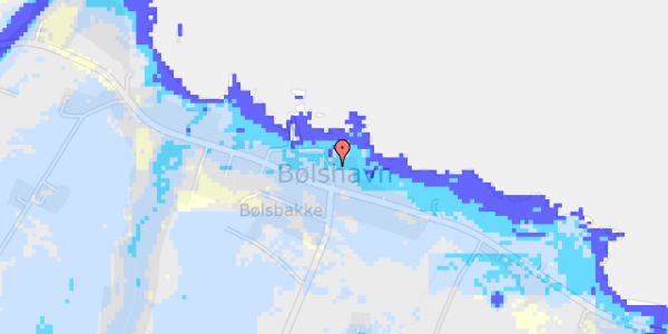 Ekstrem regn på Bølshavn 31