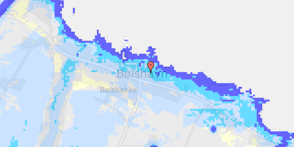 Ekstrem regn på Bølshavn 33