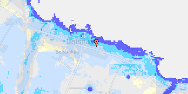 Ekstrem regn på Bølshavn 41