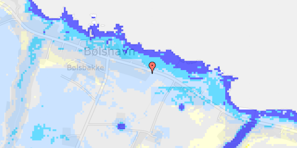 Ekstrem regn på Bølshavn 42