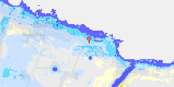 Ekstrem regn på Bølshavn 44