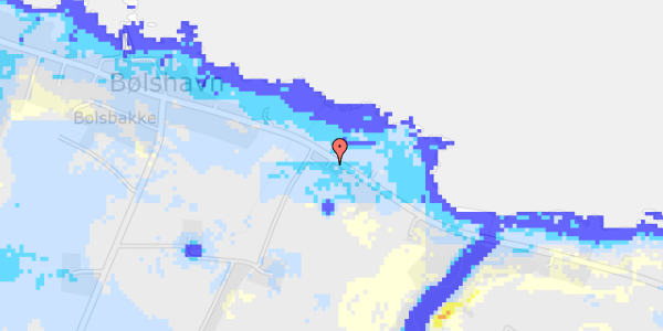 Ekstrem regn på Bølshavn 48