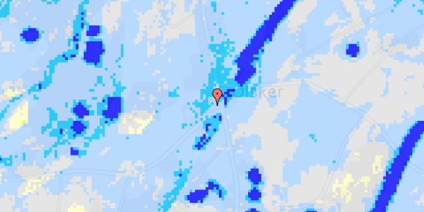 Ekstrem regn på Dalegårdsvej 2