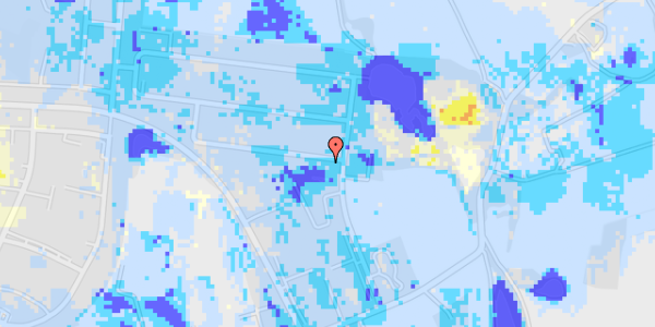 Ekstrem regn på Eriksvej 32