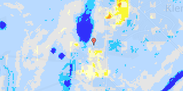 Ekstrem regn på Fabriksvej 22