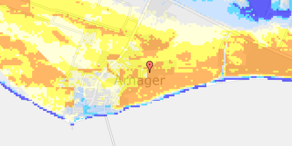 Ekstrem regn på Fosforitvej 42