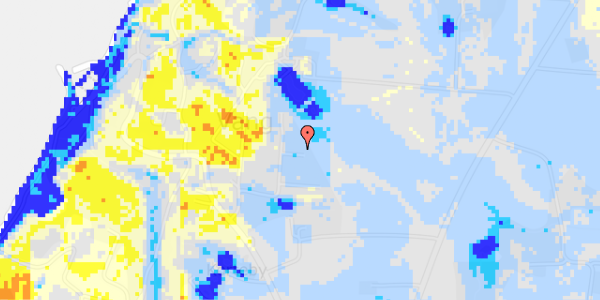 Ekstrem regn på Fuglebakken 26