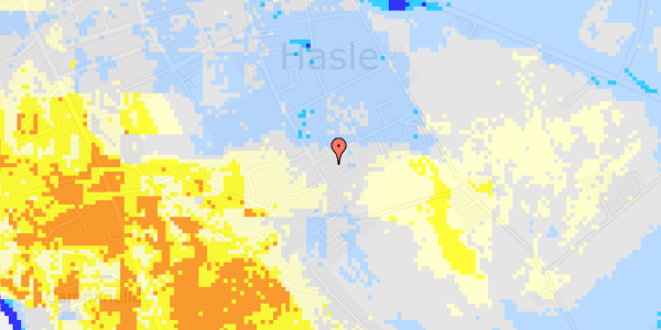 Ekstrem regn på Gammeltoft 4