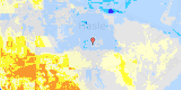 Ekstrem regn på Gammeltoft 7