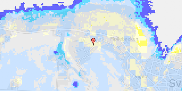 Ekstrem regn på Gryneparken 19