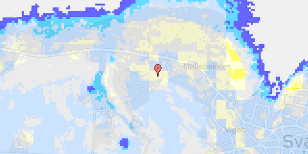 Ekstrem regn på Gryneparken 21