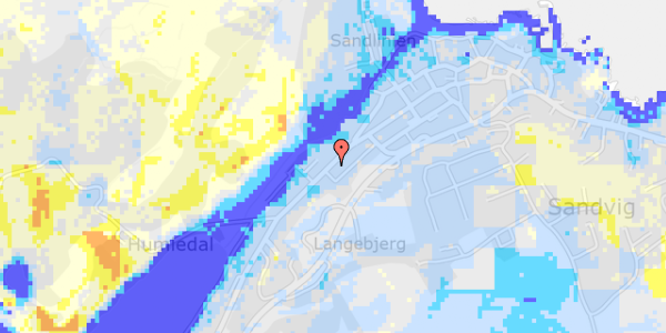 Ekstrem regn på Hammershusvej 43, 1. 