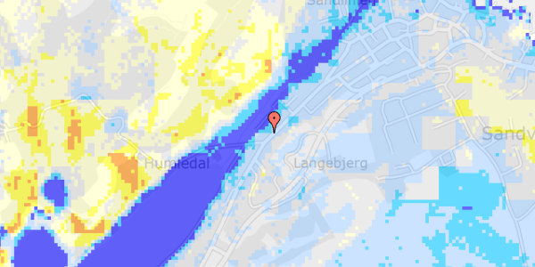 Ekstrem regn på Hammershusvej 78