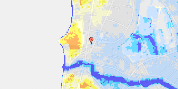 Ekstrem regn på Haslevej 2C