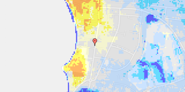 Ekstrem regn på Haslevej 43