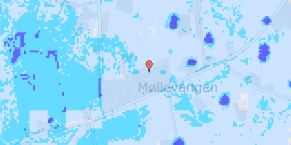 Ekstrem regn på Hedebovej 27