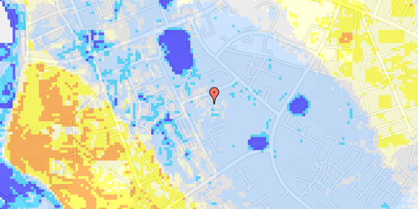 Ekstrem regn på Helsevej 8, 1. th