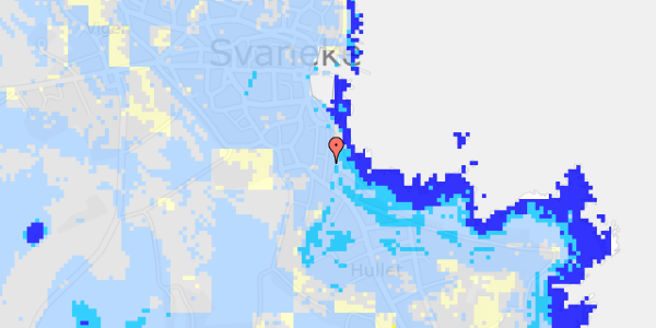 Ekstrem regn på Henrik Hansensgade 11