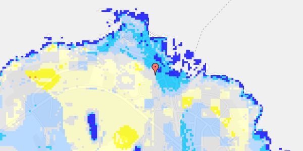 Ekstrem regn på Holkavej 2A, st. 3