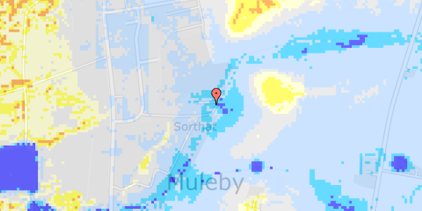 Ekstrem regn på Holmegårdsvej 15