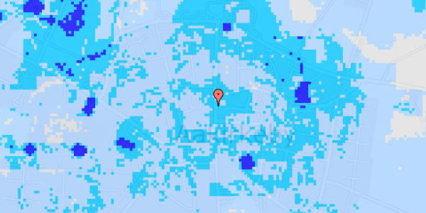 Ekstrem regn på Jernbanegade 5