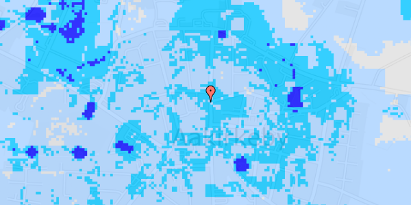 Ekstrem regn på Jernbanegade 9