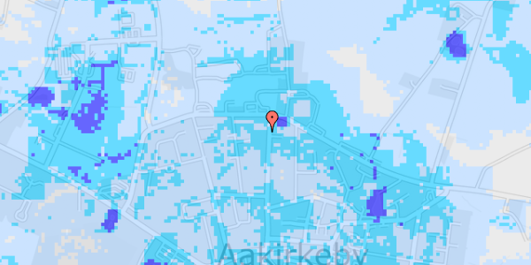 Ekstrem regn på Jernbanegade 47